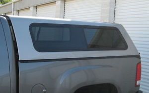GMC Are Fiberglass Truck Cap Chevy Sierra Silverado 2008 2013 6 5' Bed Mint