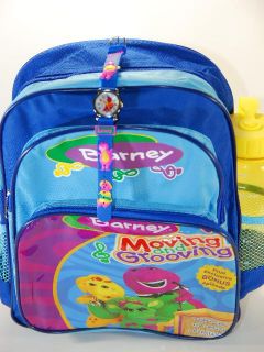 Barney Backpack Bag Rucksack Mini School Bag Watch