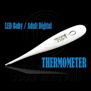 LCD Digital Baby Adult Pet Body Health Care Thermometer