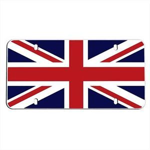 Mini Cooper Union Jack Plate Insert British Flag New