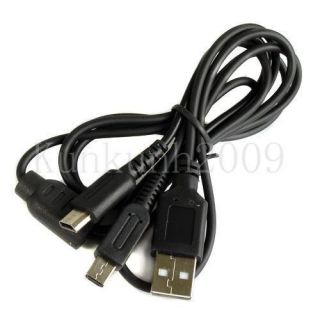 USB Data Battery Charger Charging Cable for Nintendo NDSL DS Lite DSi 3DS XL New