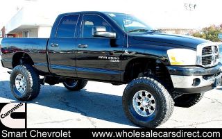 Used Dodge RAM 2500 Lifted 4x4 Truck Monster Trucks 4WD Offroad Mud Tires 4DR
