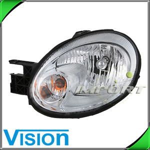 Driver Side Left L H Headlight Lamp Assembly Replacement 2003 2005 Dodge Neon