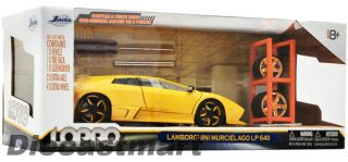 Jada LoPro 1 24 Lamborghini Murcielago LP 640 New Diecast Model Kit Yellow