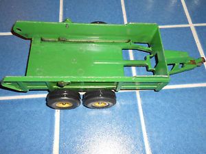 John Deere Ertl Hydra Push Manure Spreader Farm Toy USA for Parts 549 8501