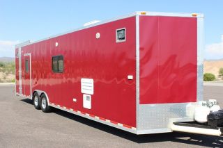 J LS Cargo Express Enclosed Trailer Race Car Hauler Utility Great Condition AZ