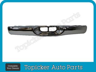 00 06 05 Toyota Tundra Rear Bumper Face Bar Chrome New