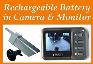 Portable Monitor Wireless Backup Car Camera Trailer Hitch Rechargeable Battery