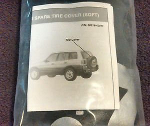 New Toyota RAV4 Rear Spare Tire Soft Black Cover Genuine Part 00218 42971