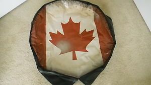 Canadian Maple Leaf Custom Spare Tire Cover Wheel Cover for 20" Tire
