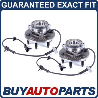 Pair Chevy 1500 Truck Front Wheel Hub Bearings 99 07