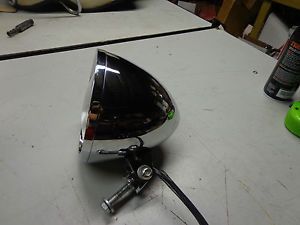 Harley Custom Billet Chrome Headlight Assembly Softail Dyna Sportster