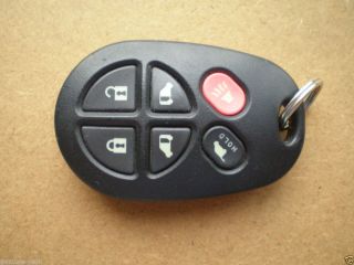 Q05 2004 2010 Toyota Sienna XLE Limited Keyless Remote Key Entry Fob