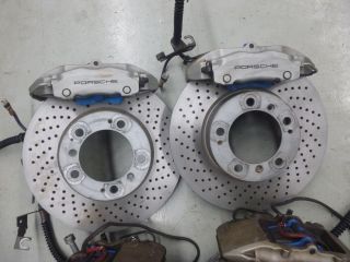 Porsche 911 Carrera 4 C4 996 2001 Front Rear Brake Calipers Discs Set J043
