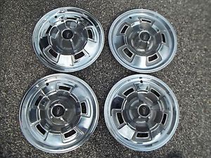 1967 Plymouth GTX 5 Hubcaps Wheel Covers Mopar Plymouth Hubcaps 14" 315