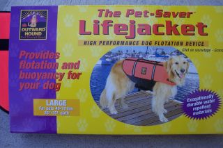 Outward Hound Dog Life Vest Preserver Floatation Easy
