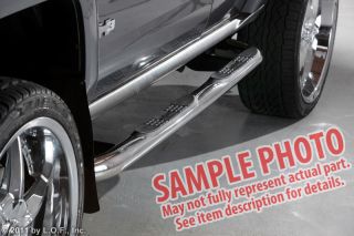 Stainless Steel 3" Side Step Nerf Bars Boards 2006 2007 2008 2009 2010 Hummer H3