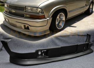 98 04 Chevy S10 Front Bumper Lower Body Kit Lip Spoiler KBD Extreme Vis Style PU