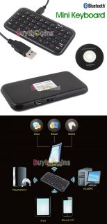 Mini Wireless Bluetooth Keyboard for PC iPhone iPod PS3