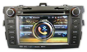 2012 Newest Toyota Corolla GPS Navigation Radio iPod Bluetooth DVD Touch Screen