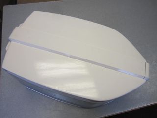 Force Outboard 85 HP Boat White Cowling Cover Top Hood Cap