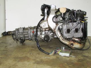 JDM Subaru Impreza WRX GC8 1993 1998 EJ205 Turbo Engine Trans Harness ECU GF8