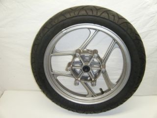 07 Kawasaki Ninja 250R EX250 EX 250 R Motorcycle 100 90 16 Front Tire Rim Wheel
