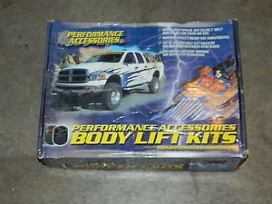 New Performance Accessories 10013 Body Lift Kit 3" Lift 88 94 Chevy GMC Truck