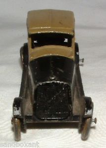 Vintage 1920’s Tootsietoy Chevrolet Chevy 2 Door Coupe Diecast Metal Toy Car
