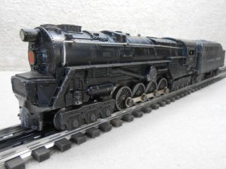 Lionel Trains Diecast Smoking Turbine Steam Train Engine 681 Tender Set