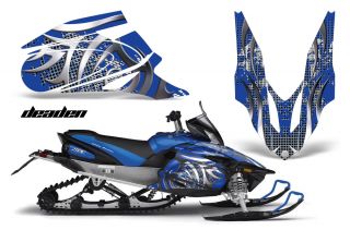 Yamaha Apex Graphic Sticker Kit AMR Racing Snowmobile Sled Wrap Decal 06 11 Dead