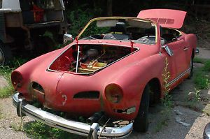 1973 '74 Volkswagen Karmann Ghia Parting Out for Parts