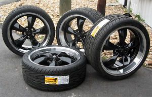 Black Mustang Bullitt Wheels 20x8 5 20x10 Toyo Tires 20 inch Rims and Tires