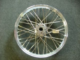 Victory Chrome 21 inch Front Wheel 40 Spoke