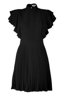 Black Pleated Darius Dress von PAUL & JOE  Luxuriöse Designermode