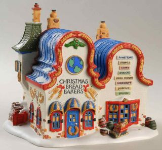 Department 56 North Pole Village Christmas Bread Makers