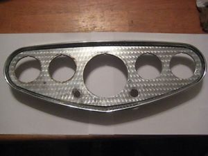 Vintage Stewart Warner Ensign 5 Gauge Dash Panel Instrument Cluster Rat Rod RARE