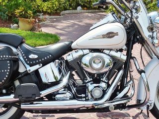 2008 Heritage Classic Only 8 191 Miles Custom Chrome Wheels 1584cc 6 Speed Mint