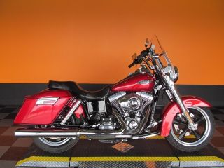 2013 Ember Red Sunglo 1 Owner Low Miles Switchback Convertible Dyna FLD