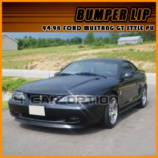 Ford Mustang 94 98 Front Bumper Lip Spoiler Bodykit Chin Poly Urethane PU