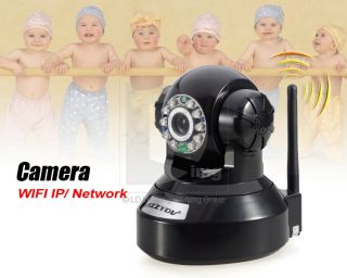 Nightvision Wireless IP 720P Home CCTV Security System IR Camera WiFi Pan Tilt