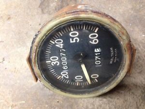 GPW Waltham Speedometer Willys MB Military Jeep Stewart Warner Gauge