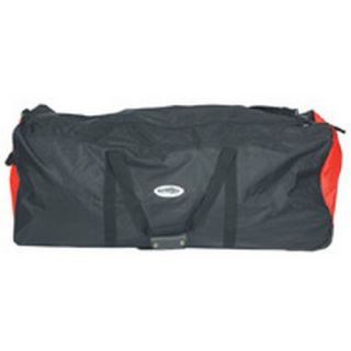 Katahdin Gear KG014126 Deluxe Gear Bag with Wheels Waterproof Black Red