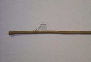 Flat Bungee Cord Shock Cord Color Tan 20 Feet