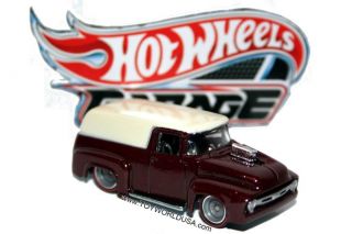 2011 Hot Wheels Garage 4 '56 Ford Panel Truck