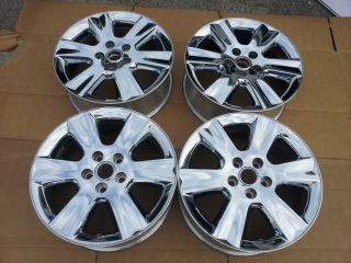 Genuine Original 2009 2010 Factory Dodge Journey 19 inch Chrome Wheels Wheel