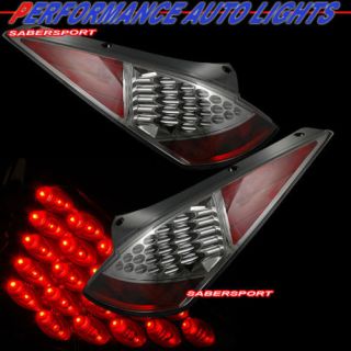 "L E D " Tail Lights LED Smoke Plug N Play for 03 05 Nissan 350Z Fairlady Z33