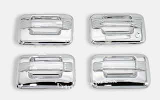 2004 2013 Ford F 150 4 Door Chrome Handle Covers No PSKH w Keypad Cutout
