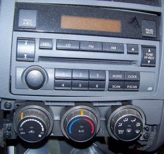 CD Radio Nissan Altima 2005 2006 in Dash 6 Disc Player