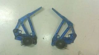 Dodge RAM 1500 2500 3500 Hood Hinges Blue 1994 95 96 97 98 99 00 01 02